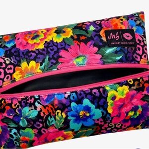 Makeup Junkie Bags Vibrant Floral Cosmetic Bags